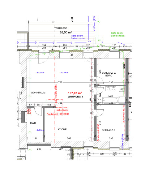 Plan Wohnung 3